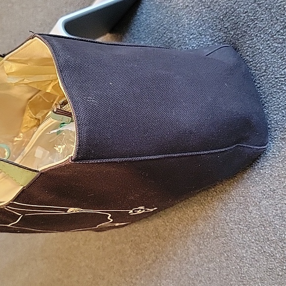 Kate Spade & Maira Kalman Limited edition tote, canvas & leather In EUC - Picture 3 of 8